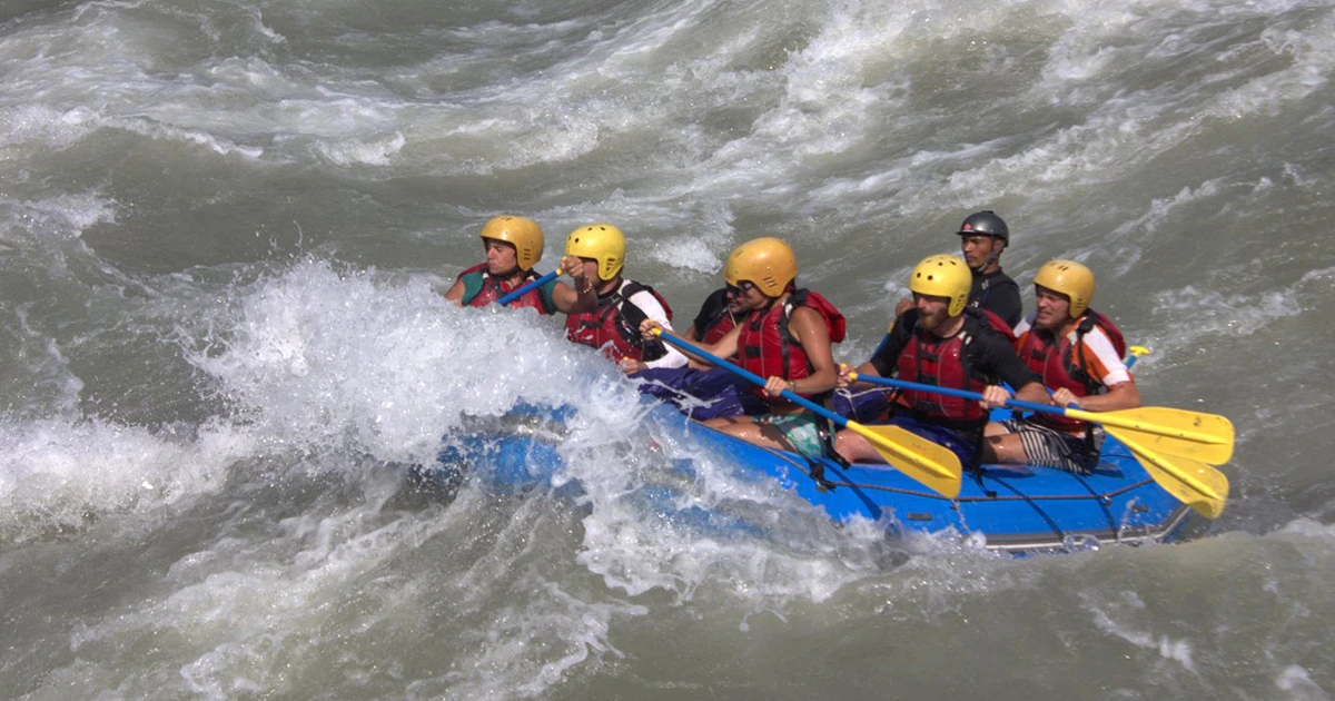 Rafting near Kathmandu