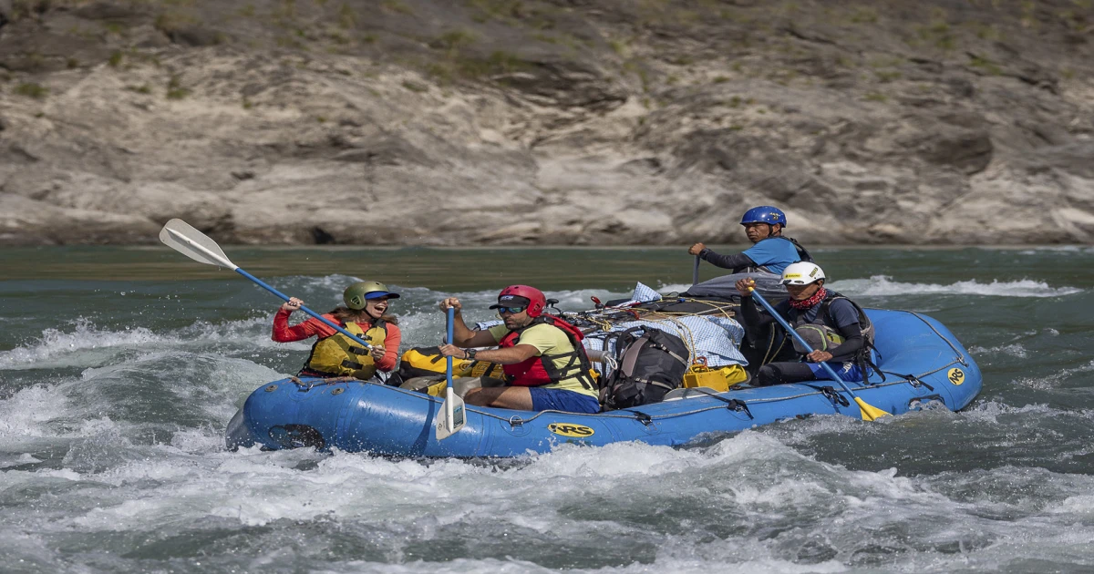 Rafting in Nepal
