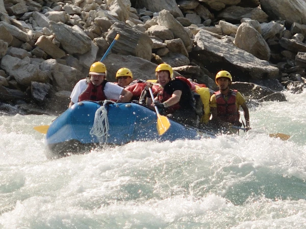 Rafting In Trishuli River